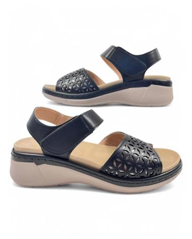 Sandali per Donna TIMBOS SANDALIA CUNA COMODA MUJER 131282 -PLANTILLA EXTRAIBLE NEGRO