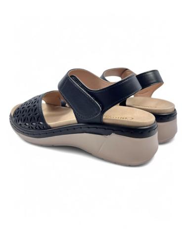 Sandali per Donna TIMBOS SANDALIA CUNA COMODA MUJER 131282 -PLANTILLA EXTRAIBLE NEGRO