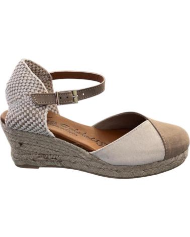 TORRES SANDALIA YUTE TORRES 5008 ANTE PIEL TAUPE VARIOS COLORES