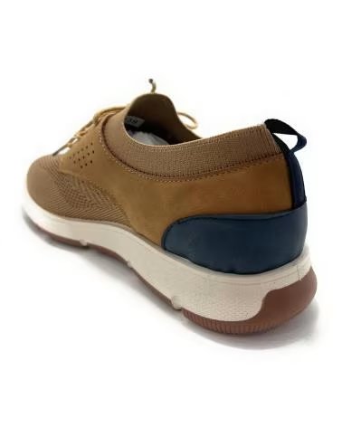 Chaussures pour Garçon CHIC VISION CASUAL RELAX AVEC ÉLASTIQUE ET LACETS MARRóN