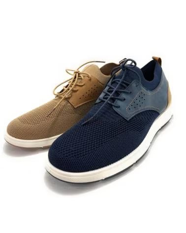 Chaussures pour Garçon CHIC VISION CASUAL RELAX AVEC ÉLASTIQUE ET LACETS MARRóN
