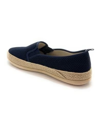 LEONAL ZAPATILLAS CABALLERO LONA REJILLA ELASTI AZUL