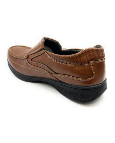 Mocassins de Homem CHIC VISION ZAPATOS CABALLERO MOCASIN PISO GOMA MARRóN