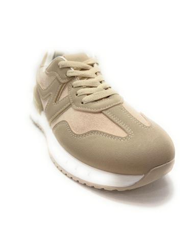 Sneaker für Damen CHIC VISION DEPORTES MUJER CORDON CASUAL CONFORT BEIGE