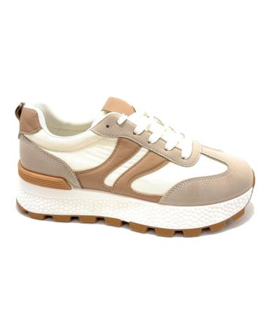 Deportivas de Mujer CHIC VISION DEPORTES MUJER PISO GRUESO CORDON RELAX MARRóN