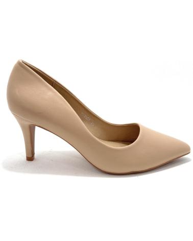 Schuhe für Damen CHIC VISION SALON TACON MEDIO PUNTA FINA FIESTA BEIGE