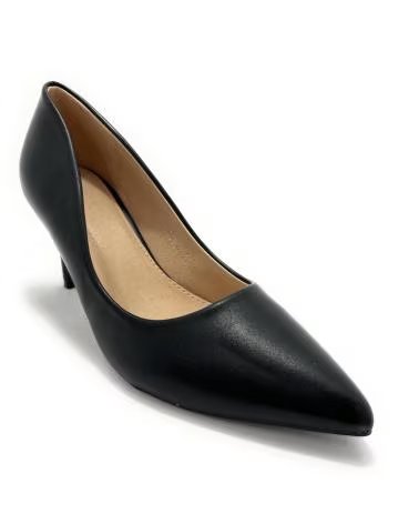 Chaussures pour Femme CHIC VISION ESCARPINS TALON MOYEN BOUT POINTU FÊTE NEGRO