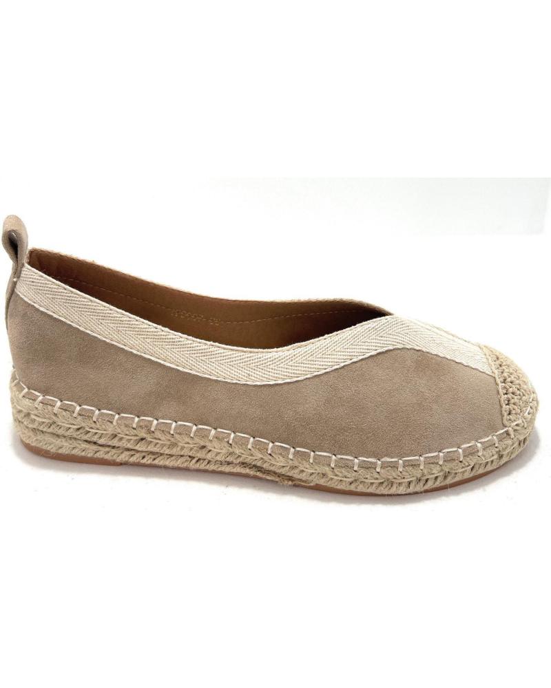 Schuhe für Damen CHIC VISION ESPARDENAS PLANAS MUJER BORDE CONFORT MARRóN