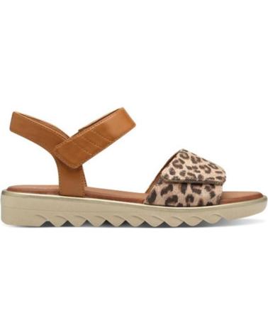 JANA 28275 -LEOPARD CAMEL