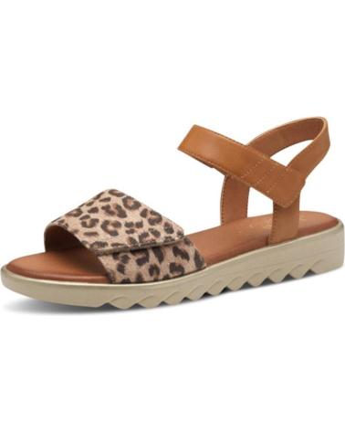 JANA 28275 -LEOPARD CAMEL