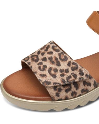 JANA 28275 -LEOPARD CAMEL