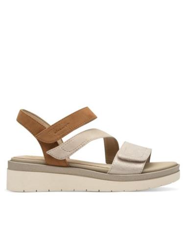 Sandalen für Damen TAMARIS 88705 PIEL BEIG NEGRO