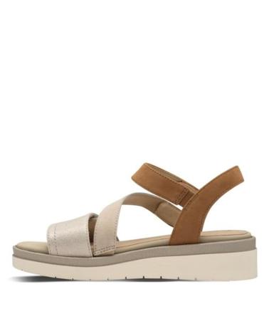 Sandalen für Damen TAMARIS 88705 PIEL BEIG NEGRO