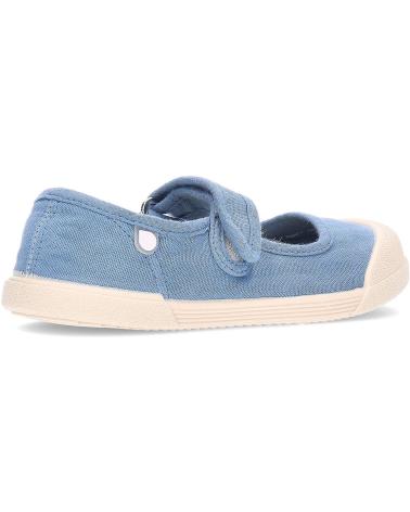Bailarinas de Niña IGOR BAILARINAS BAREFOOT LONA MERCEDES S10331 DENIM