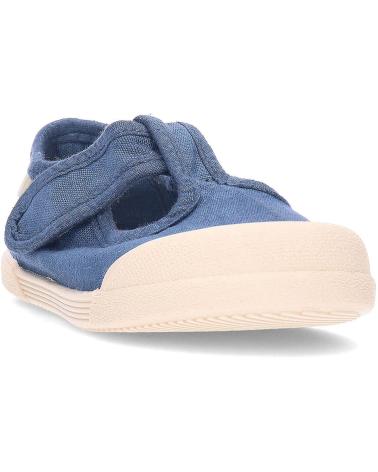 Scarpe sport per Bambino IGOR SANDALIA BAREFOOT LONA PEPITO S10332 MARINO