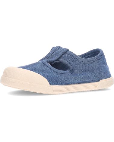 Scarpe sport per Bambino IGOR SANDALIA BAREFOOT LONA PEPITO S10332 MARINO