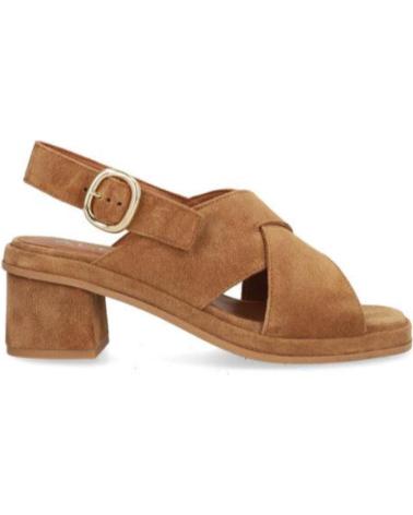 Sandalen für Damen ALPE SANDALIA SENA CUERO MARRóN