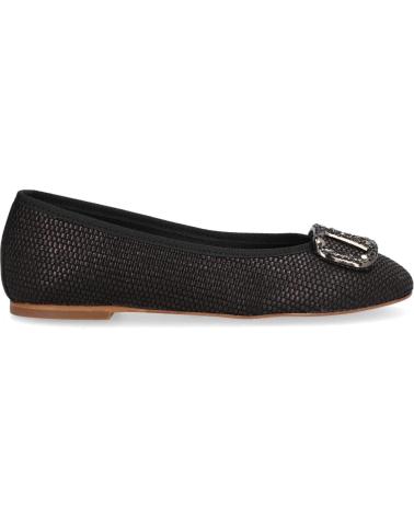 Ballerinas für Damen ALPE FRANCESITA RAFIA NEGRO