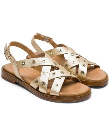 Woman Sandals PORRONET SANDALIAS PLANAS MUJER 3125 ORO DORADO