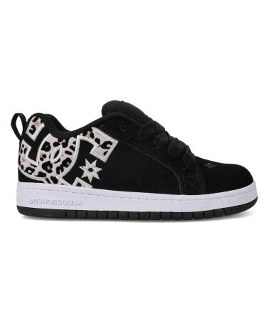 Sportivo-De-Mujer-DC-SHOES-ZAPATILLA-COURT-GRAFFIK-SHOE-NEGRO-B-MULTICOLOR