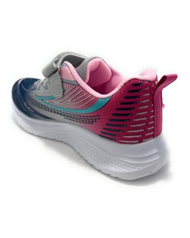 Sportivo per Bambina DEMAX DEPORTES NINOS PEGUE CORDON ELASTICO RUN AZUL