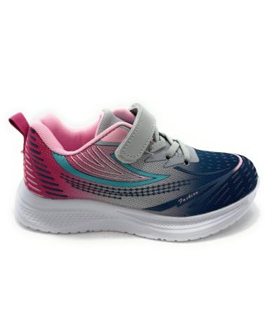 Sportivo per Bambina DEMAX DEPORTES NINOS PEGUE CORDON ELASTICO RUN AZUL