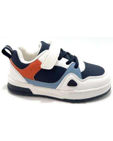 Trainers-De-Niña-DEMAX-DEPORTES-NINOS-COLEGIAL-COLORES-ELASTICO-AZUL