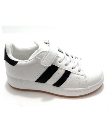 girl and boy Trainers TONI PONS DEPORTES NINOS CORDON-PEGUE RAYAS BLANCO