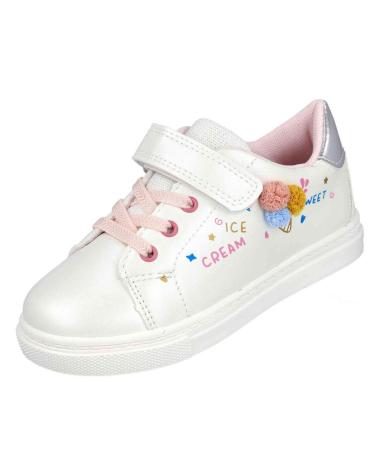 Esportes  de Menina BUBBLE BOBBLE ZAPATILLAS MDC1267 PARA NINAS EN COLOR BLANCO