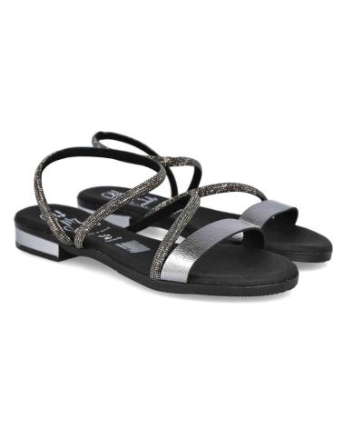 Sandalias de Mujer OH MY SANDALS SANDALIAS MD5586 PARA MUJER EN COLOR METALIZADO