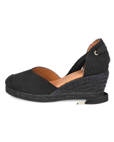 Sandales pour Femme CABRERA CUNAS DE ESPARTO MD26NS-5 PARA MUJER EN COLOR NEGRO