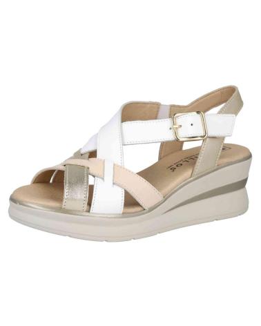 Sandales pour Femme PITILLOS CUNAS DE ESPARTO MD10360 PARA MUJER EN COLOR BLANCO
