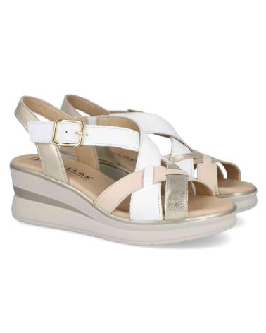 Sandales pour Femme PITILLOS CUNAS DE ESPARTO MD10360 PARA MUJER EN COLOR BLANCO