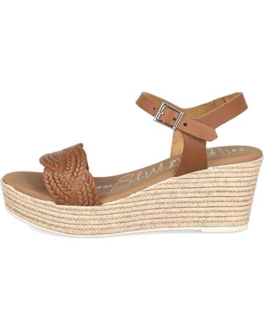 Sandalias de Mujer OH MY SANDALS CUNAS DE ESPARTO MD5721 PARA MUJER EN COLOR MARRON MARRóN