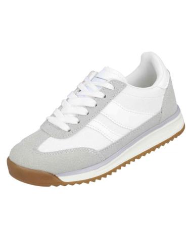 Esportes  de Menina e Menino BUBBLE BOBBLE ZAPATILLAS MDC1255 PARA NINOS EN COLOR BLANCO