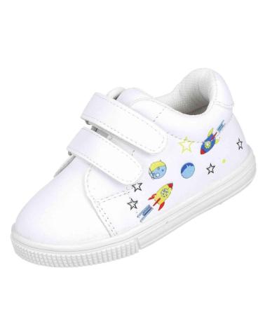 Sneaker für Mädchen und Junge BUBBLE BOBBLE ZAPATILLAS MDC1358 PARA NINOS EN COLOR BLANCO