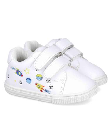 Sneaker für Mädchen und Junge BUBBLE BOBBLE ZAPATILLAS MDC1358 PARA NINOS EN COLOR BLANCO