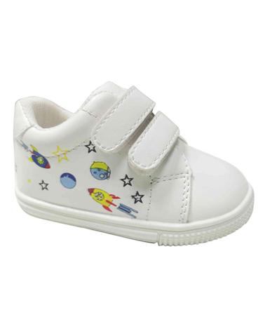Sneaker für Mädchen und Junge BUBBLE BOBBLE ZAPATILLAS MDC1358 PARA NINOS EN COLOR BLANCO