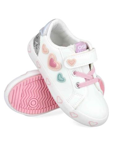 Sneaker für Mädchen CONGUITOS ZAPATILLAS MDOSSH153015 PARA NINAS EN COLOR BLANCO