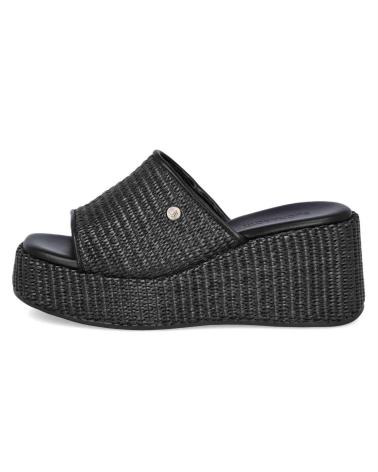 Woman Sandals L&R SHOES CUNAS DE ESPARTO LR SHOES MDS-5108 PARA MUJER EN COLOR NEGRO