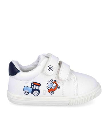 Esportes  de Menina e Menino BUBBLE BOBBLE ZAPATILLAS SNEAKERS MDA3210 PARA NINO EN COLOR BLANCO