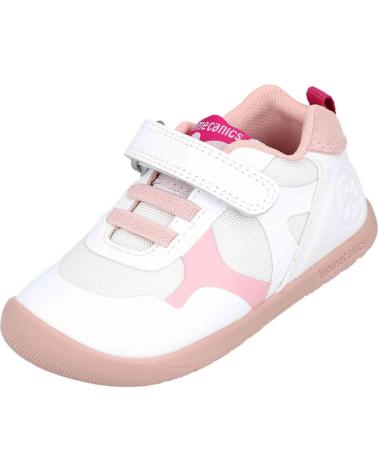 Esportes  de Menina BIOMECANICS ZAPATILLAS MD252166-D113 PARA NINAS EN COLOR BLANCO