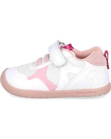 Esportes  de Menina BIOMECANICS ZAPATILLAS MD252166-D113 PARA NINAS EN COLOR BLANCO