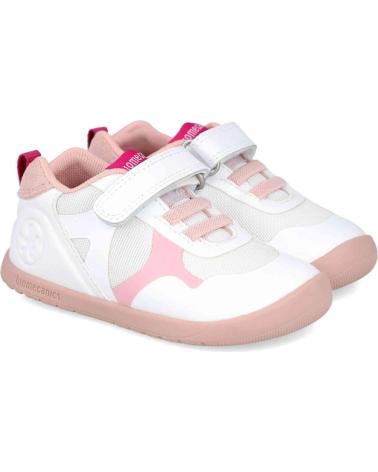 Esportes  de Menina BIOMECANICS ZAPATILLAS MD252166-D113 PARA NINAS EN COLOR BLANCO