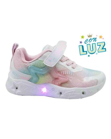 Esportes  de Menina BUBBLE BOBBLE ZAPATILLAS MDC1273 PARA NINAS EN COLOR BLANCO