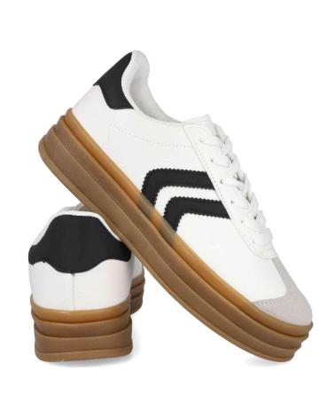 Deportivas de Mujer BUBBLE BOBBLE ZAPATILLAS MDM2482 PARA MUJER EN COLOR BLANCO