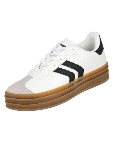 Deportivas de Mujer BUBBLE BOBBLE ZAPATILLAS MDM2482 PARA MUJER EN COLOR BLANCO