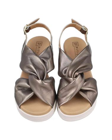 Sandalen für Damen PITILLOS SANDALIAS MD10615 PARA MUJER EN COLOR METALIZADO