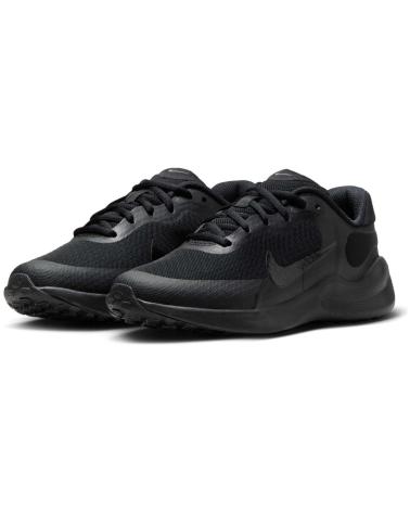girl and boy Trainers NIKE ZAPATILLAS REVOLUTION 7 PARA NINOS EN COLOR NEGRO