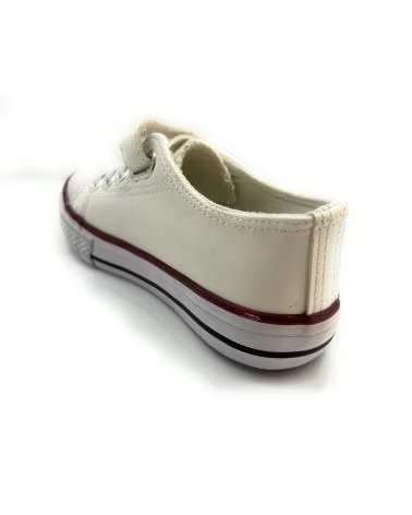 Deportivas de Hombre BUBBLE BOBBLE ZAPATILLA BASKET CON CIERRE DE VELCRO Y ELÁSTICO BLANCO